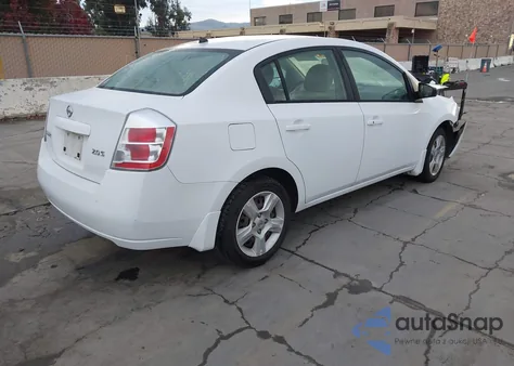 2007 Nissan Sentra 2.0S from USA, damaged, VIN 3N1AB61E97L620728
